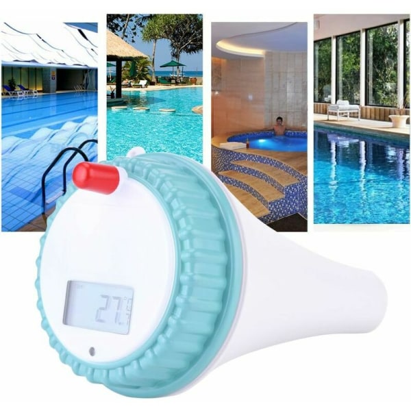 Digital pooltermometer, trådlös digital flytande pooltermometer, spa-vattentermometer - 1 st