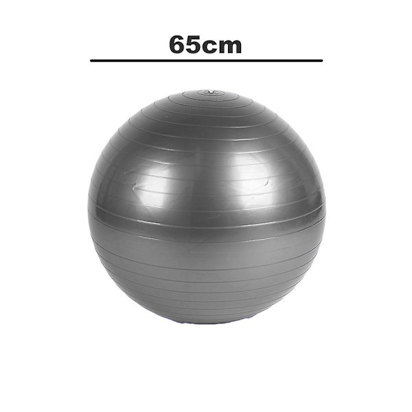Statisk styrketräningsstabilitetsboll med pump