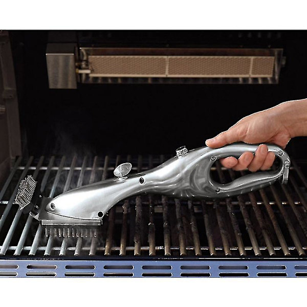 Grillbørste i rustfrit stål
