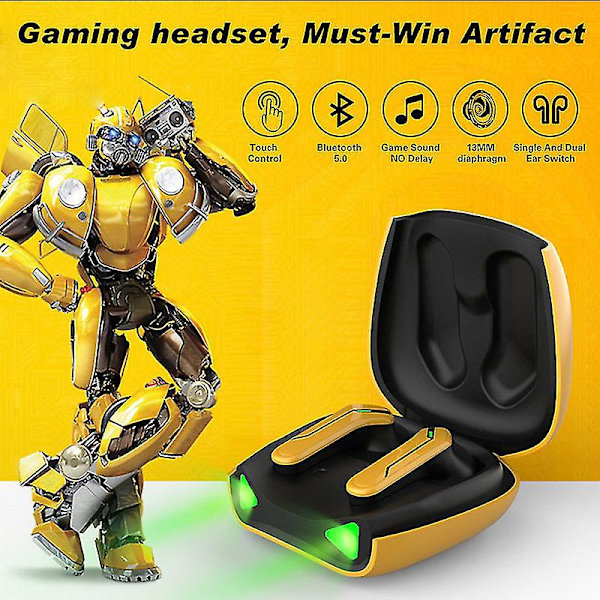 Nytt Bluetooth Gaming Headset Låg latens Gaming Headset
