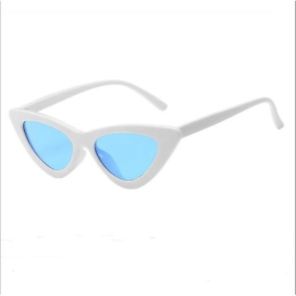 Fashion Cute Sexy Ladies Cat Eye Solbriller / Kvinder Vintage Retro Små Trekantede Cateye Briller / Farverige Briller（06）