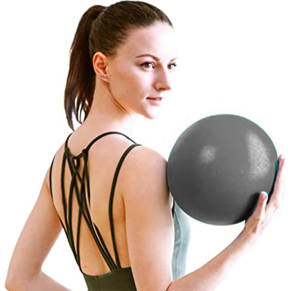 Lille bold til Pilates, stabilitetsbold mini yogabold til kvinder