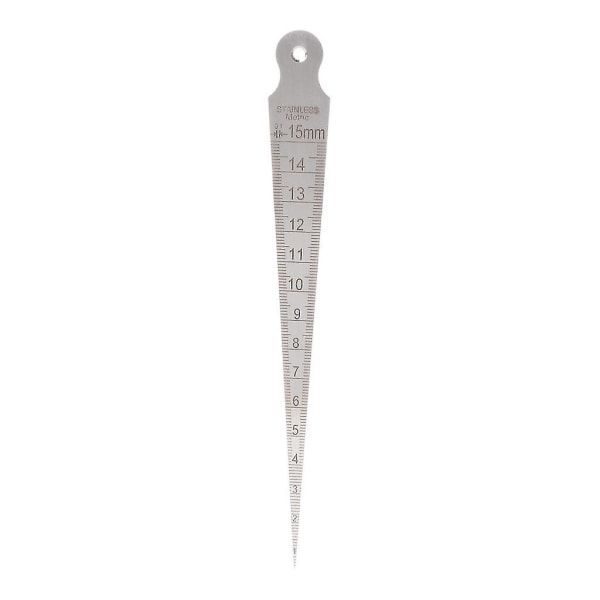 1-15 mm kilefejl tomme og metrisk 1/8"-5/8" til diameter på små huller/slidser