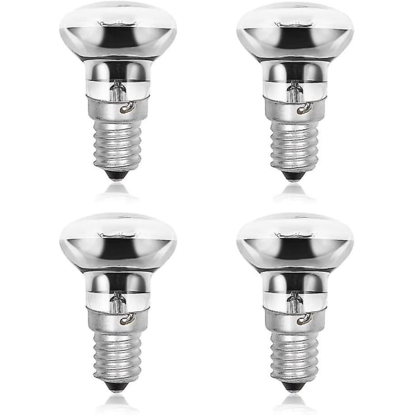 30w E14 R39 Lavalampa Reflektorlampa, Dimbar E14 Bas R39 Värmelampa, Ac220-240v 4-pack