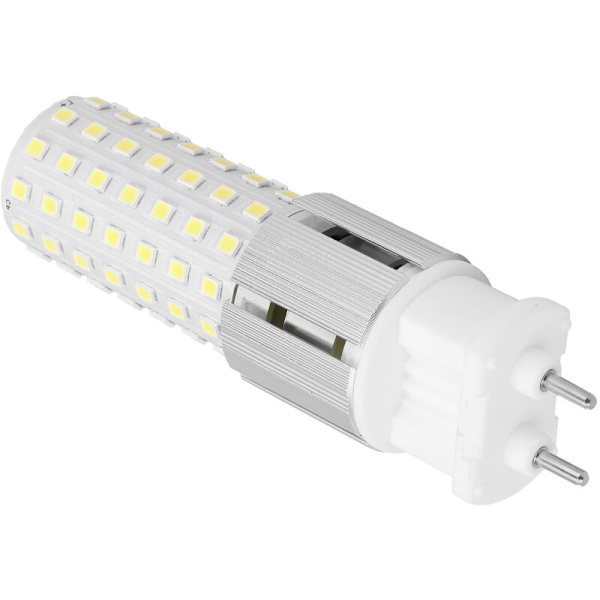 G12 96LED Ljus Majs Lampa 15W 1500LM Glödlampa för Kronljus Vägglampa 85-265V6000K Kall Vit
