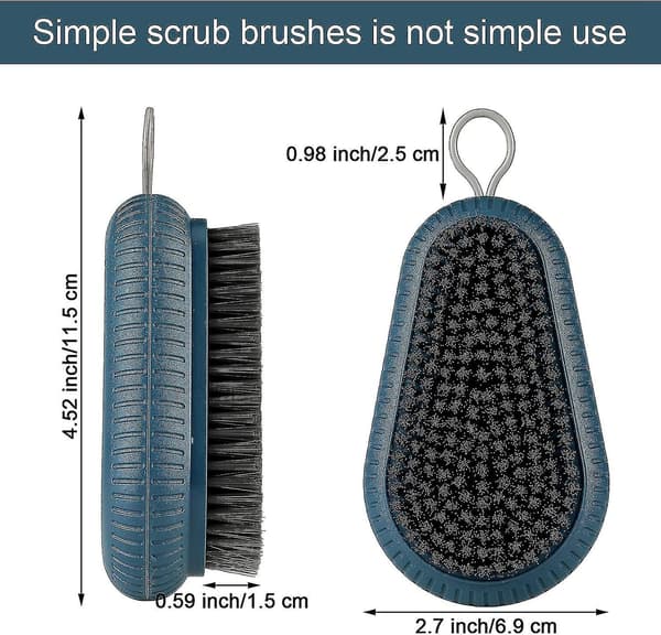 2-pack skrubbor multifunktionella mjuka skrubbor
