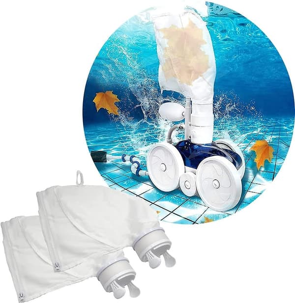 2-pack poolrengöringsväskor med ersättningsfilter för Polaris 280/480
