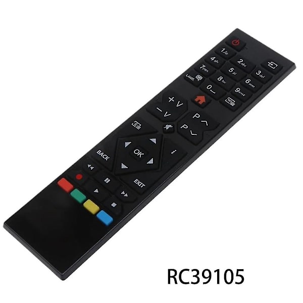 RC39105 -C3332 Fjernbetjening til Finlux til Edenwood til Grandin til Prosonic TV XF22G10（Sort）