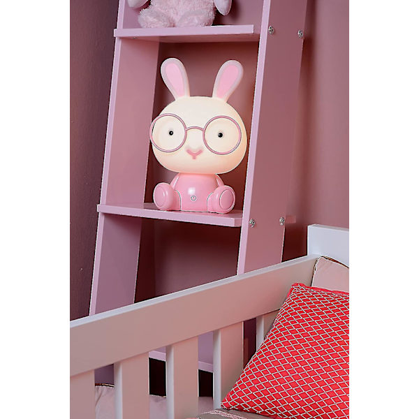 71591/03/66 Bordlampe, Abs, Integreret Led, 3 W, Pink