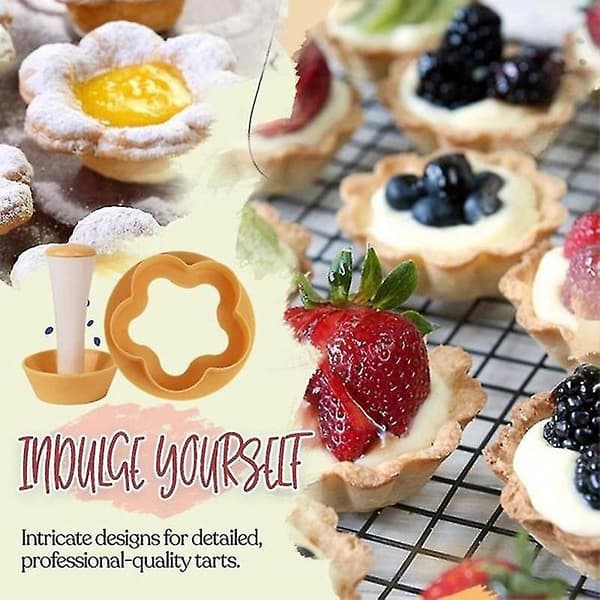Pastry Dough Tamper Kit Diy Cupcakes Biscuit Mold Baking Donut Mold（5PCS)