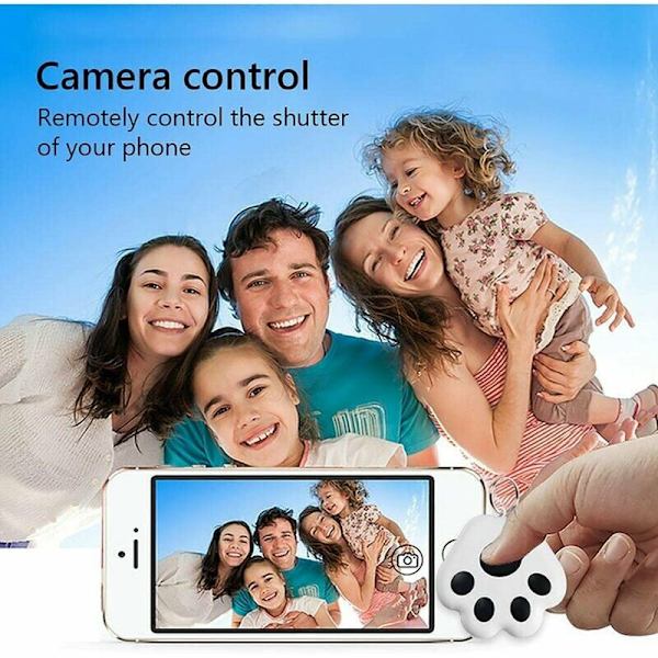 GPS-tracker, GPS Mini Tracking Locator, Bärbar Bluetooth Intelligent Anti-lost Wireless Device Finder Barn Resväska Husdjur Set-vit