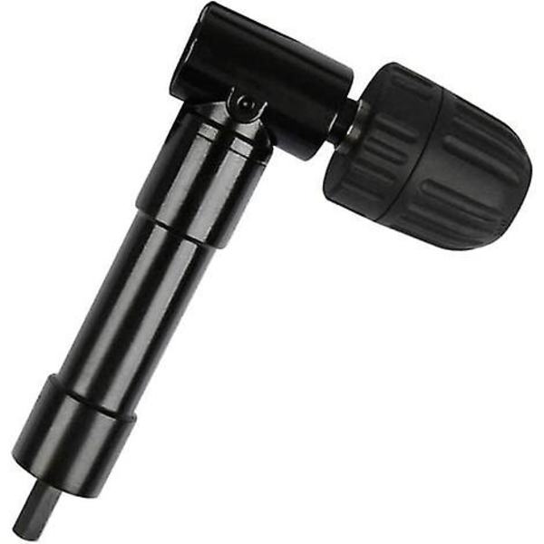 Självspännande 90 graders vinkelchuck, snabbkoppling borr armbågschuck bit skruvmejsel vinkelhuvud chuck bit adapter