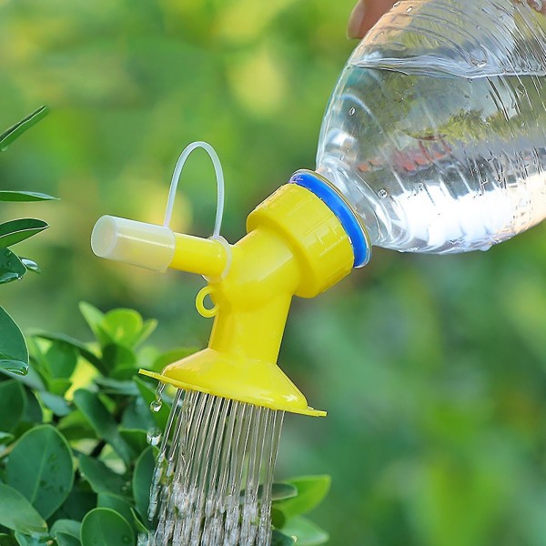 Mengxi Arbejdsbesparende Sprinkler Sikker Bærbar Havearbejde Blomst Vandflaske Sprøjte Vandingsværktøj (Grå)