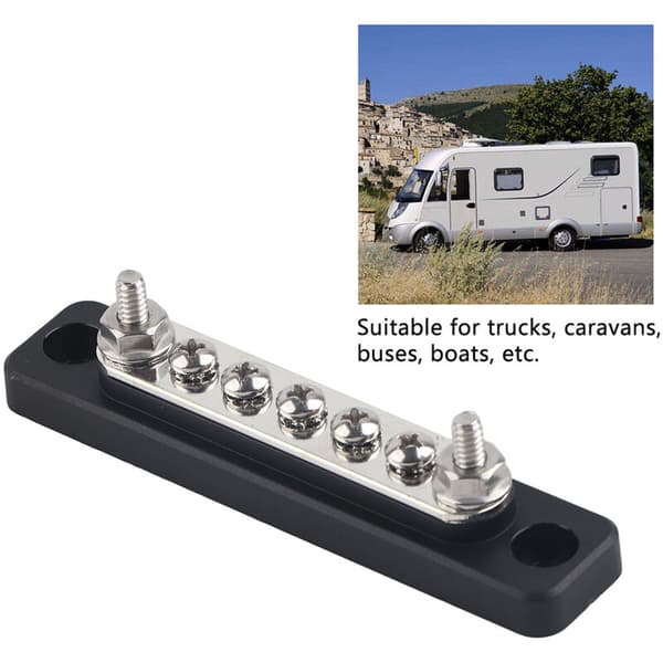 5-positions 2-studs kopplingsplint elektrisk terminalblock AC 300V DC 48V