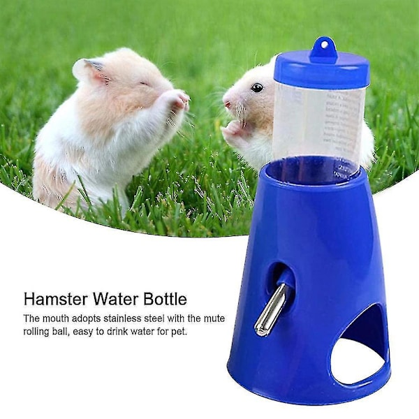 Husdjur Smådjur Hamster Gömställe Drickare 2-i-1 Vattenflaska