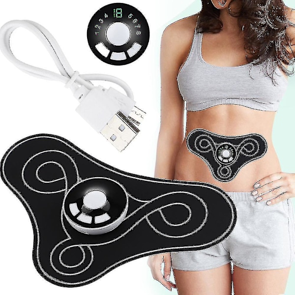 Ems magmuskelplåster multifunktionell Ems mikrostrom mini massager lindrar magmuskelsmärta smart massage