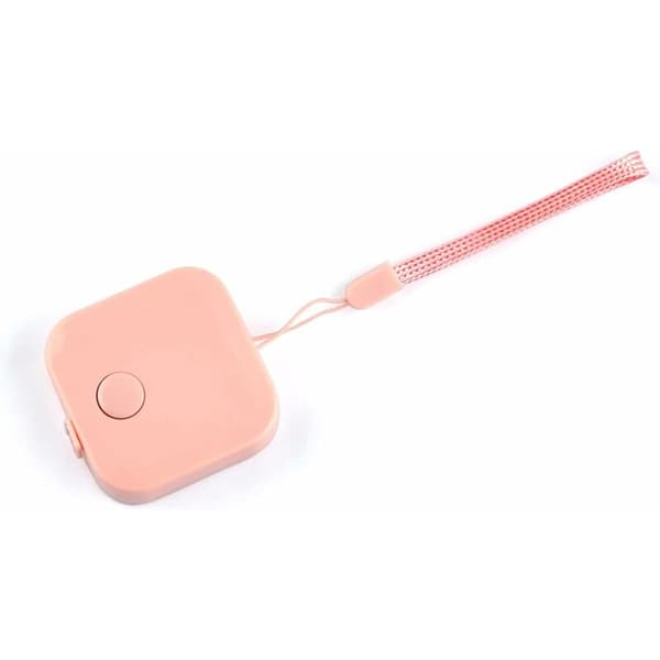 2-pack måttband - för kropp, sömnadstyger och hantverk, indragbart, vändbart, 1,5 m, rosa
