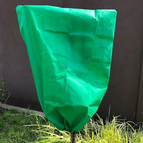 Vinterväxtskyddsfodral, växtkyddsfleeceväska för att hålla värmen, 60 x 80 cm