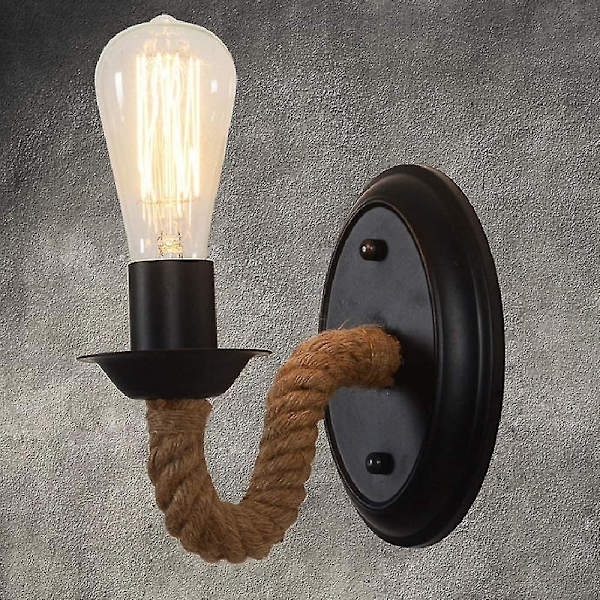 Stue Amerikansk Vegglampe Sengelampe Sengelampe Soverom Retro Kreativ Trappe Gang Gard