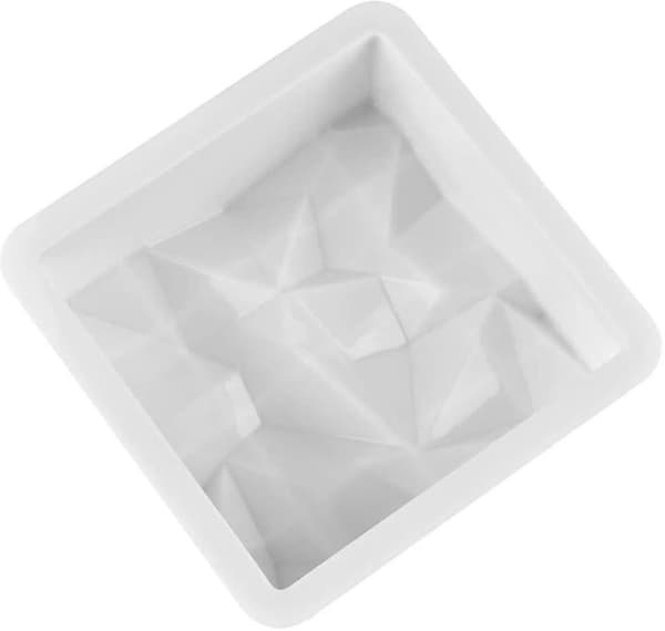 Silikonkakeform, 3d firkantet Sd Non-stick kakeform