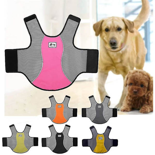 Kjølevest for hund - Pustende kjølevest for kjæledyr - Lett hundekjølevest for Prov