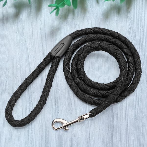 Bidresistent eksplosionssikker nylon hundetrækkreb til udendørs (blå)