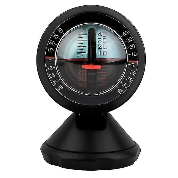 Bil Inclinometer Nivå Tilt Gauge Indikator Vinkel Helling Nivå Meter Finder Verktøy Gradient Balancer