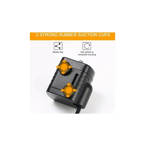 Nedsänkbar vattenpump Akvariepump Justerbar 200LPH 3W Extra tyst Catit USB-pump för damm fisk tank fontän fisk tank 1,4 m kabel CHAM