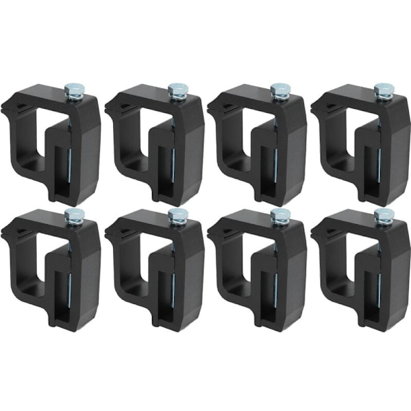 16 st lastbilsflak lock klämmor camper skal clips ersättning för Chevy Silverado 1500 2500 3500 (svart)
