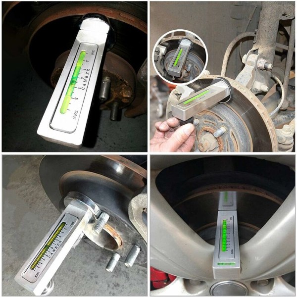 Universell justerbar magnetisk mätverktyg Camber Strut Hjulinställningsverktyg för bil lastbil däckreparation RV Longziming
