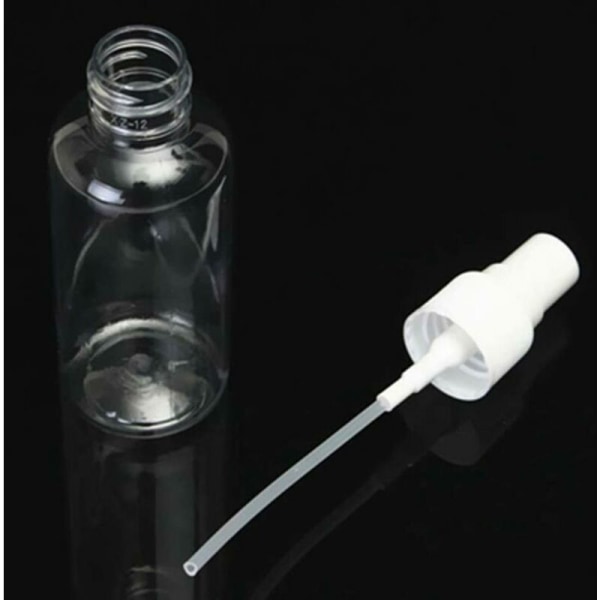Bärbar plastsprayflaska hydratisering kosmetisk fin sprayflaska trycksprayflaska vakuumsprayflaska - 30 ml, 3 stycken
