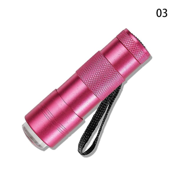 Neglelampe Mini Uv Led Neglelampe Presser Bærbar Neglepresse（pink）