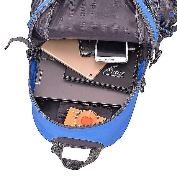 Rejsetaske, Daypack til mænd og kvinder Vandretaske（rød）