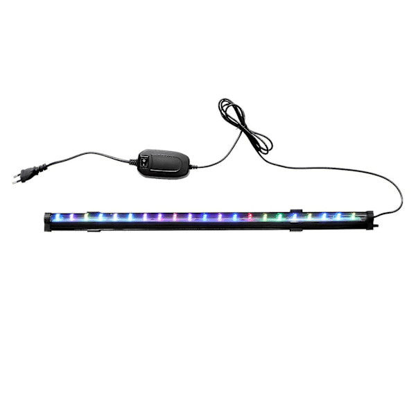 Akvarie Farveskiftende Boblelampe Led Dykkerlampe Akvarielampe Db-60 Med Eu Stik Sort