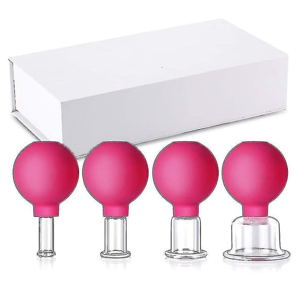 Ansigtsmassage Silikone Cupping Apparat