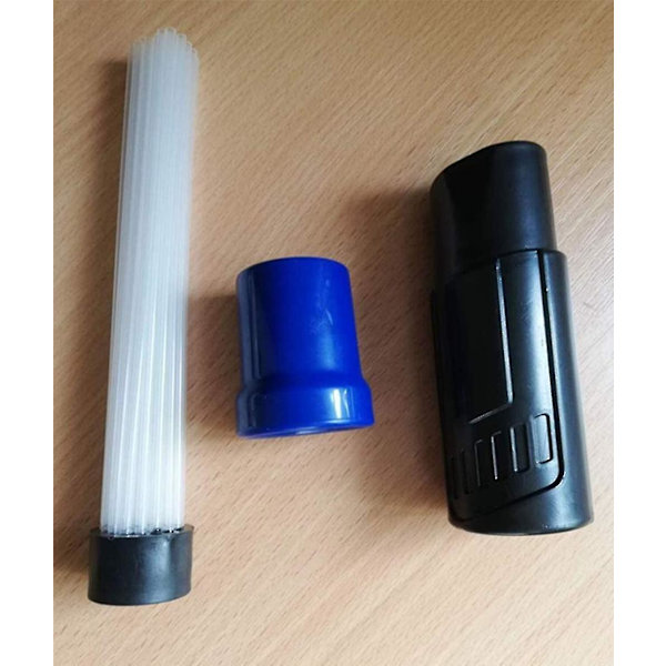 2 st Multifunktionell Dammsugare Sugrör Damm Smuts Borste Remover Bärbar Universal Dammsugare Atta