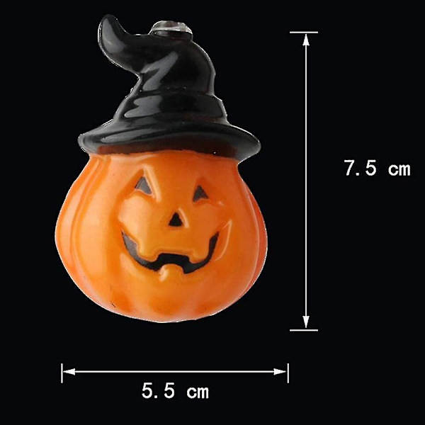 Halloween-kurpitsan muotoinen LED-valosarja - 3 m pitkä, 20 LED-valoa, lämmin väri