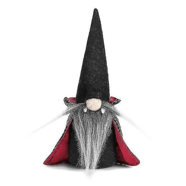 Halloween Ansiktsløs Skjegg Dverg Nisse Dukke Ornamenter Dekor Fest