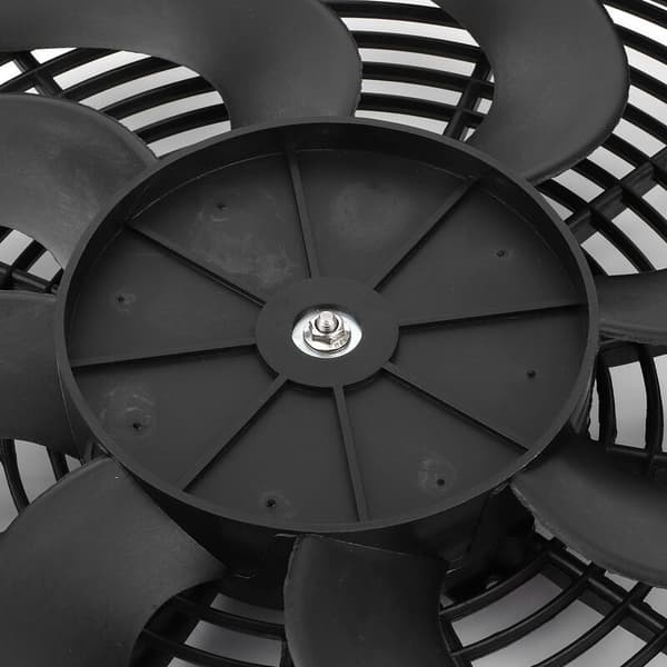 Elektrisk radiatorfläkt 14\" 90W Universal modifierade bildelar med monteringssats