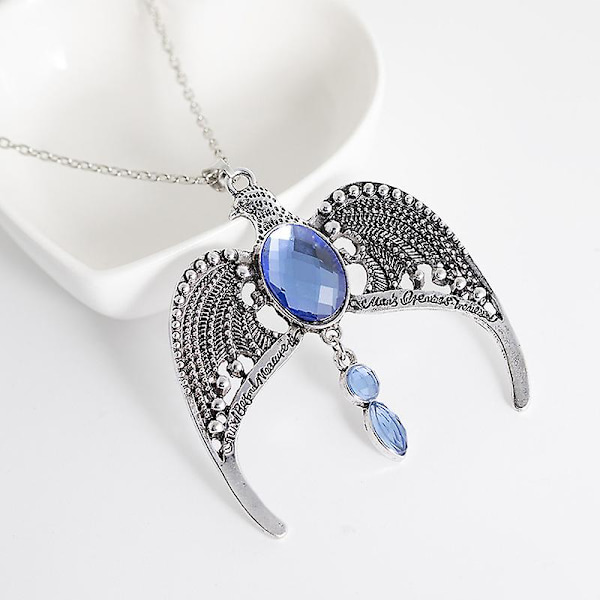 Krystall Halskjede Ravenclaws Tapte Diadem Halskjede
