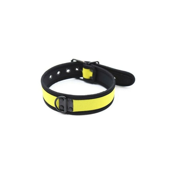 Neoprenvalp huva rollspel hundhalsband, gul