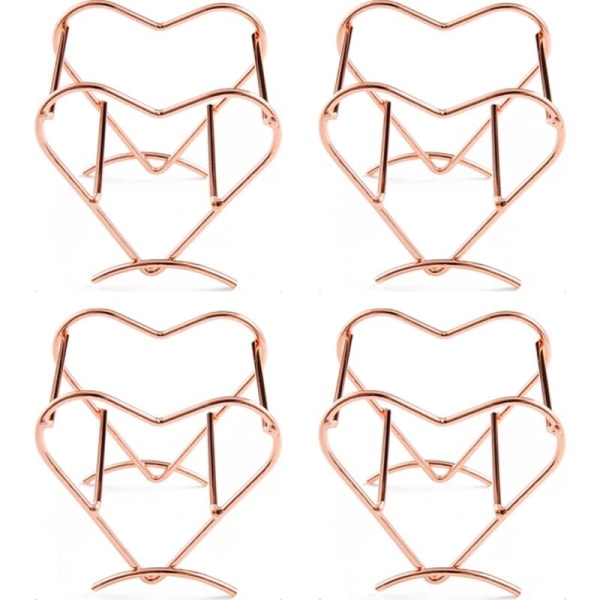 Skönhetssvamp Blenderställ, Makeup Svamp Torkställ Äggpulver Puff Displayställ - Roséguld 05