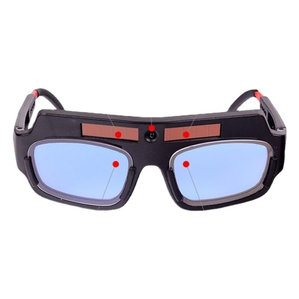 Svetsglasögon, solglasögon för automatisk åskskyddssvetsning, ögonskydd