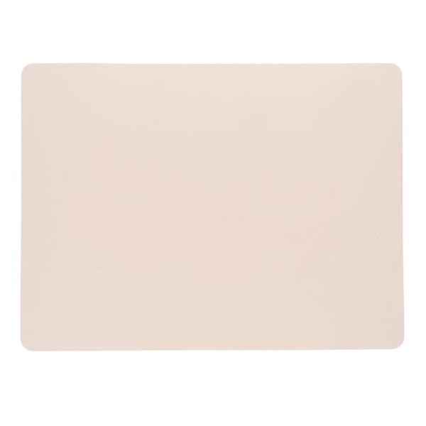 Silicone Place Mat Anti-scald Table Mat Countertop Mat Kitchen Table Place Mat（39.5X29.5cm，Beige）