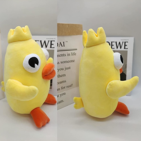 Ducky Momo Plysch Peach Duck Plysch Doll Bild Nyfödd Baby Plysch mjuka leksaker