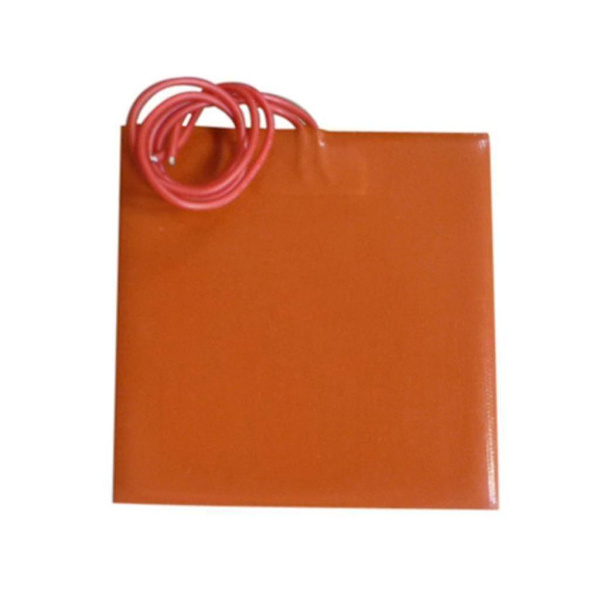 3D-printer silikone varmepude 120x120 mm varmeplade måtte 12v 120w printer opvarmet seng høj kvalitet