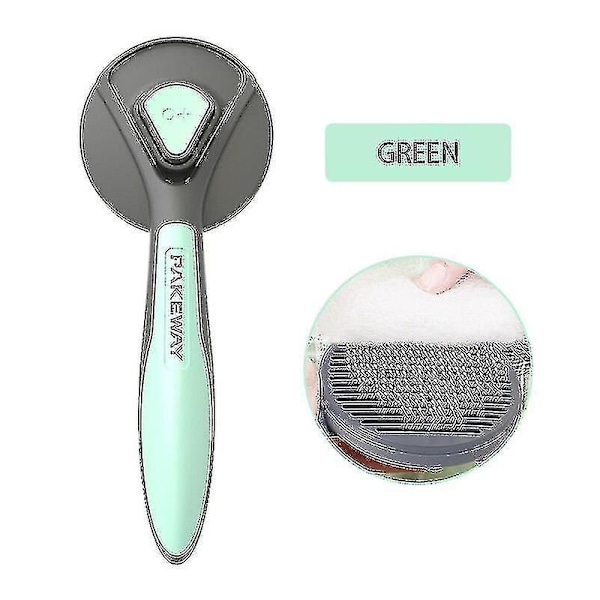 Best Shiyi Pet Comb To Remove Floating Hair Cat Comb One-click Brush Cleaning Hair Comb Cat Needle C