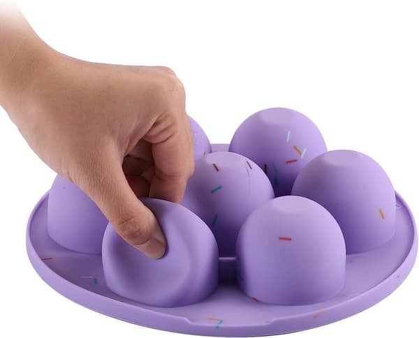 2-pack silikonmuffinsformar Cupcake-formar - 7-pack Cupcake-formar