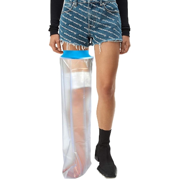 Waterproof Leg Cast Cover for Shower,Adult Full Leg Cast Cover