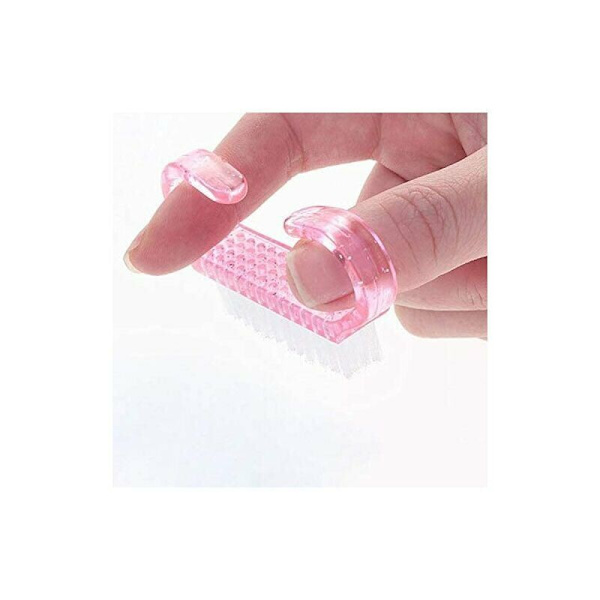 4 st nagelborste, plastnagelborste